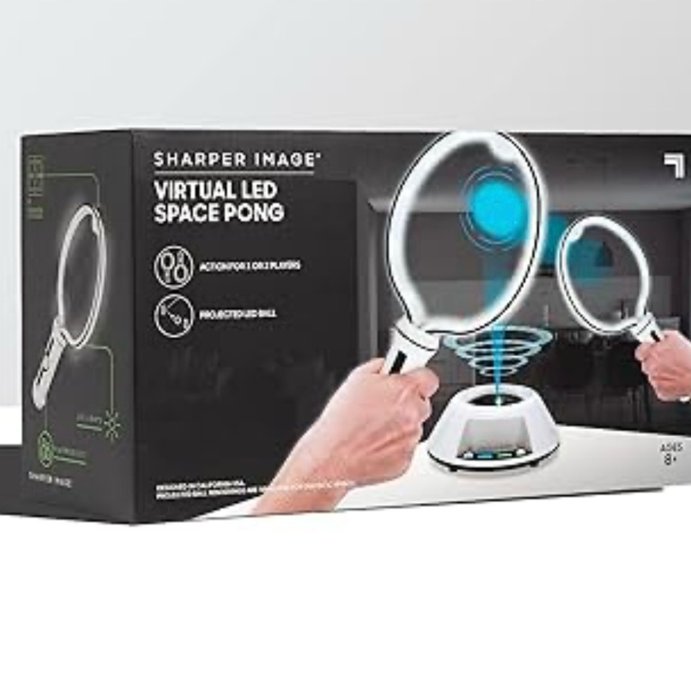 Sharper Image LED SPACE PONG